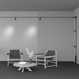 Магнитный трековый светильник Maytoni Technical sfera TR164-1-8W3K-M-B