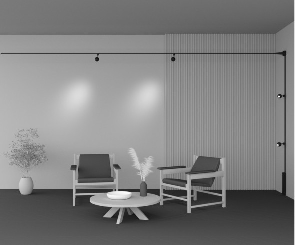 Магнитный трековый светильник Maytoni Technical sfera TR164-1-8W3K-M-B