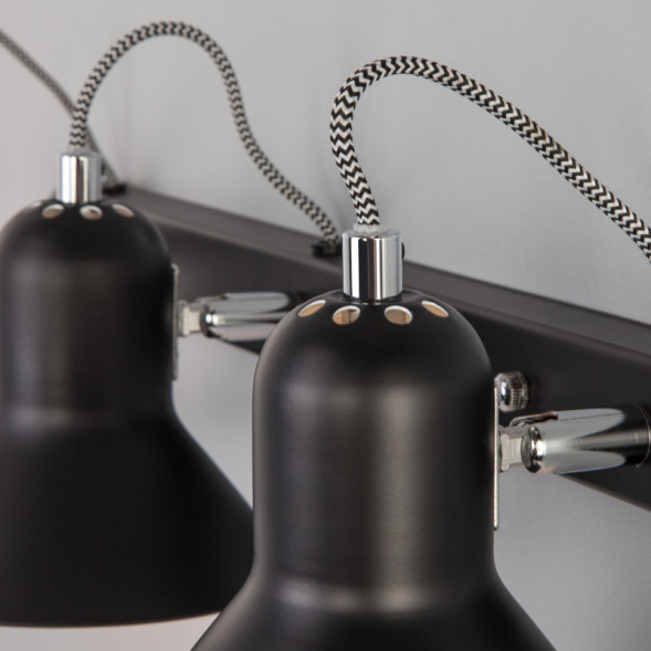 Спот Eurosvet Canotier 20083/3 черный/хром