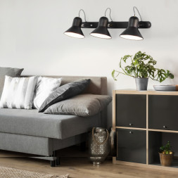 Спот Eurosvet Canotier 20083/3 черный/хром