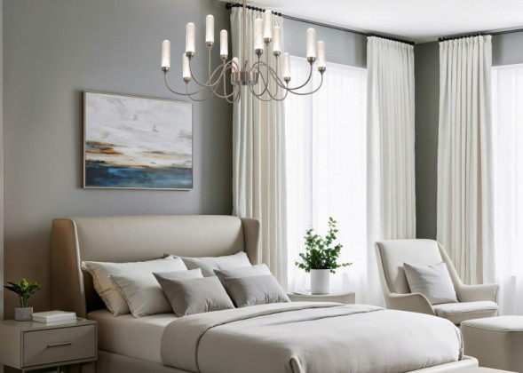 Люстра на штанге FR2050CL-L36N Freya Alias