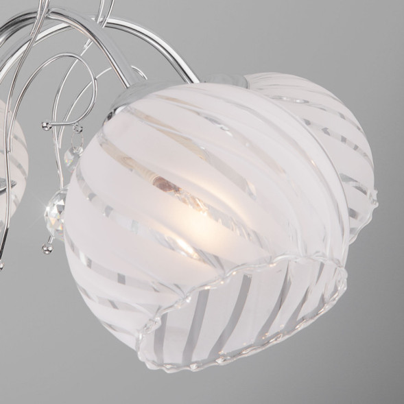 Подвесная люстра Eurosvet LOTOS 30002/5 хром