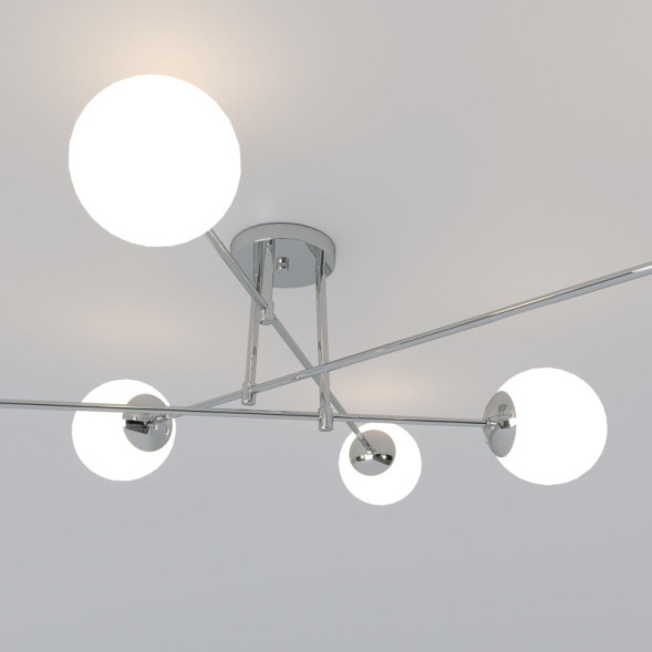 Люстра на штанге Eurosvet Netz 30181/6 хром