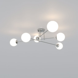 Люстра на штанге Eurosvet Netz 30181/6 хром