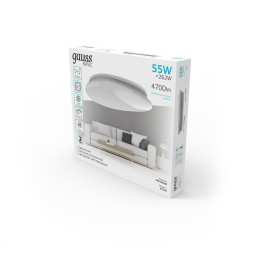 Потолочный светильник Gauss Space Stone 995438260