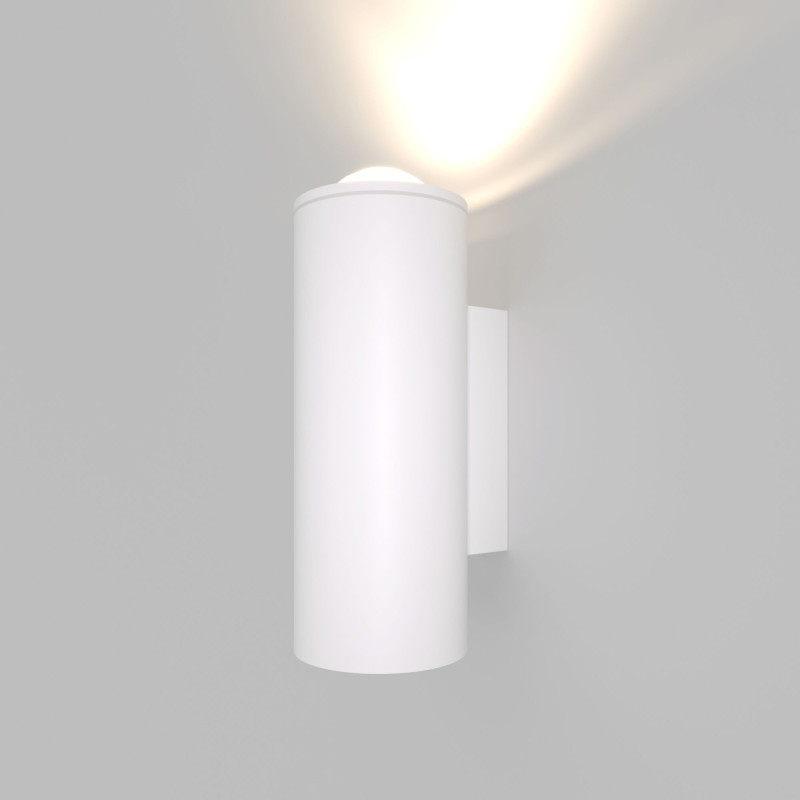 Уличный настенный светильник Elektrostandard Column LED белый (35138/U)
