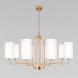 Подвесная люстра Eurosvet Purezza 60128/8 золото