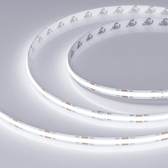 Лента Arlight COB-NANO-X544-8mm 031906(1) 57.5W 24V 980lm белый (холодный) IP65