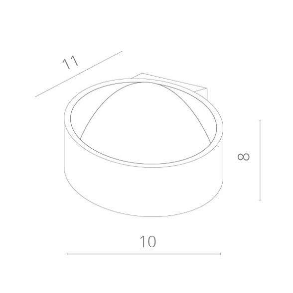 Бра ARTE Lamp СERCHIO A1417AP-1WH