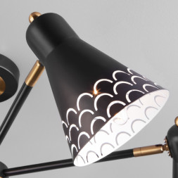 Люстра на штанге Eurosvet Trina 70100/6 черный