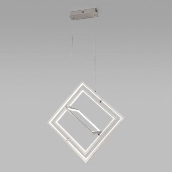 Подвесной светильник Eurosvet Maya 90224/3 матовое серебро