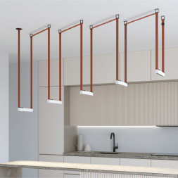 Светодиодный трековый светильник Denkirs BELTY GRILL DK5571-WB