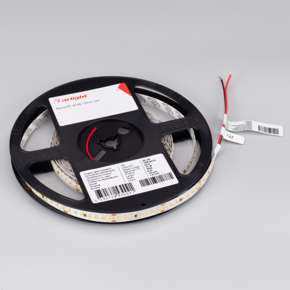 Лента Arlight RT-A168-10mm 2835 025148(2) 85W 24V 8500lm белый (теплый) IP20