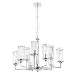 Подвесная люстра Crystal Lux Gloria GLORIA SP9 CHROME