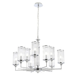 Подвесная люстра Crystal Lux Gloria GLORIA SP9 CHROME