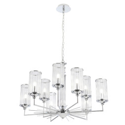 Подвесная люстра Crystal Lux Gloria GLORIA SP9 CHROME