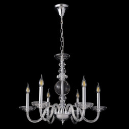Подвесная люстра Crystal Lux ARABESQUE ARABESQUE SP6 CHROME