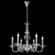 Подвесная люстра Crystal Lux ARABESQUE ARABESQUE SP6 CHROME