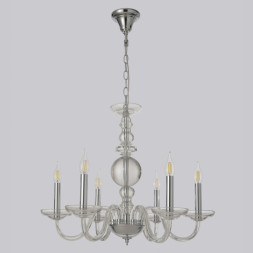 Подвесная люстра Crystal Lux ARABESQUE ARABESQUE SP6 CHROME