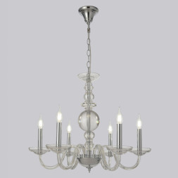 Подвесная люстра Crystal Lux ARABESQUE ARABESQUE SP6 CHROME
