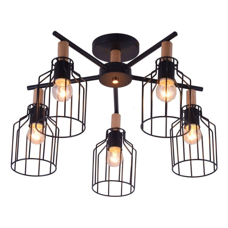 Люстра на штанге Escada TEXAS 469/5PL Black