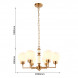 Подвесная люстра Favourite Newfangled 2670-6P