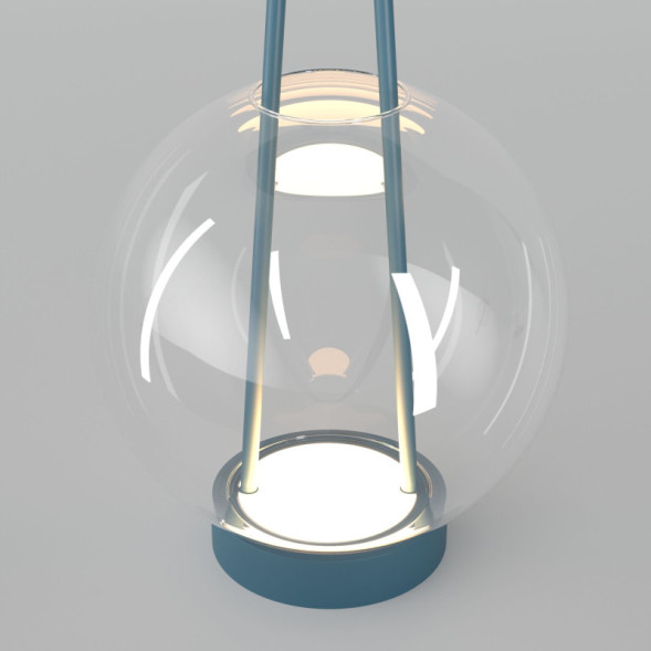 Настольная лампа Eurosvet 80507/1 синий Frasco