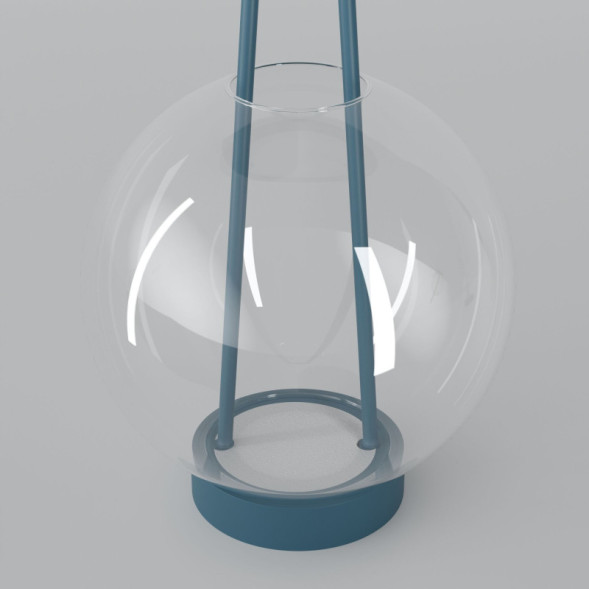 Настольная лампа Eurosvet 80507/1 синий Frasco