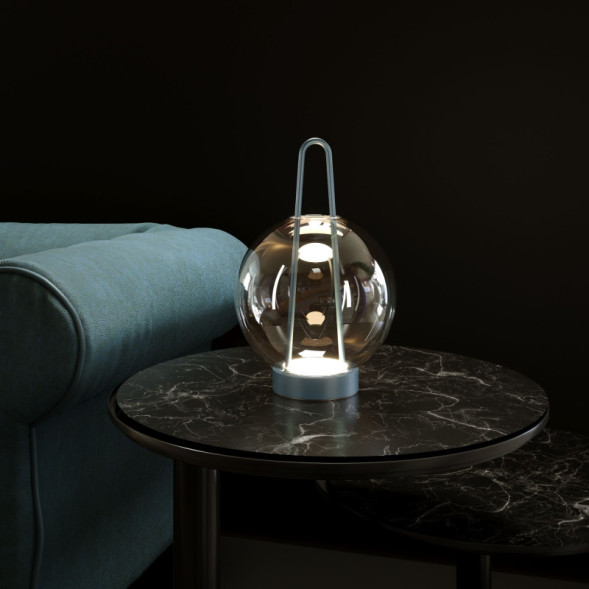 Настольная лампа Eurosvet 80507/1 синий Frasco