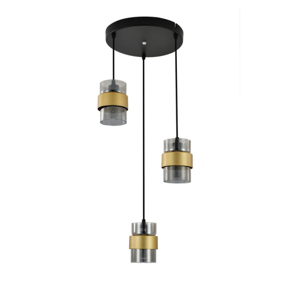 Каскадная люстра Escada HURRICANE 1139/3S Black/Gold