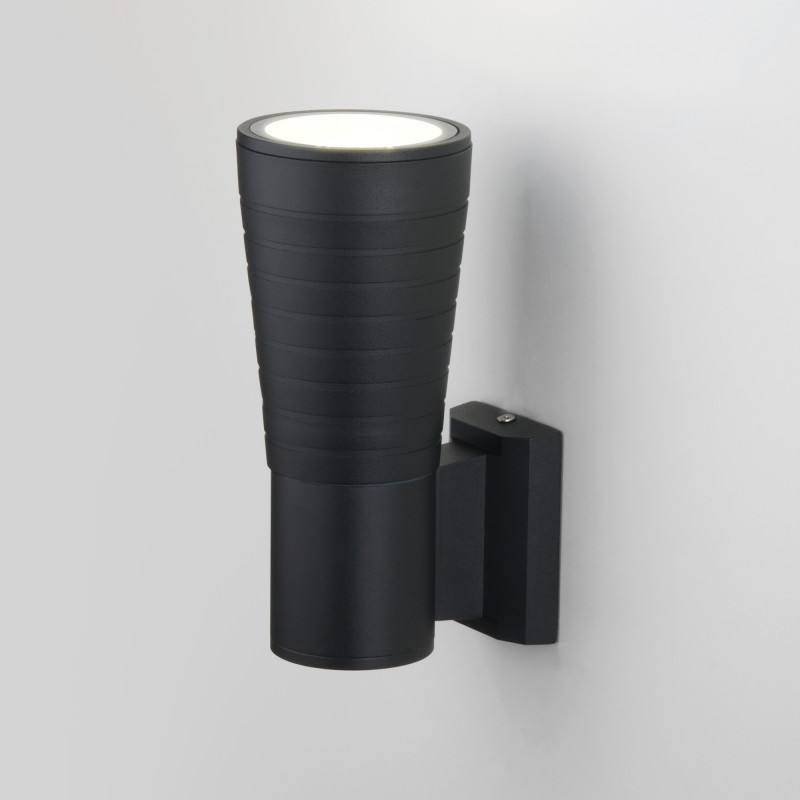 Уличный настенный светильник Elektrostandard 1503 TECHNO LED TUBE UNO черный