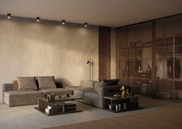 Накладной точечный светильник Maytoni Technical ALFA C017CL-01B