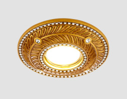 Встраиваемый точечный светильник Ambrella Light Gypsum D4468 SB