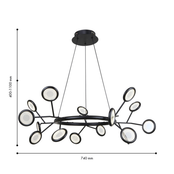 Подвесная люстра F-Promo Mugs 4252-15P