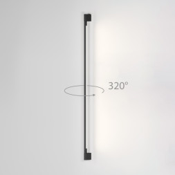 Уличный настенный светильник Elektrostandard 35121/D черный