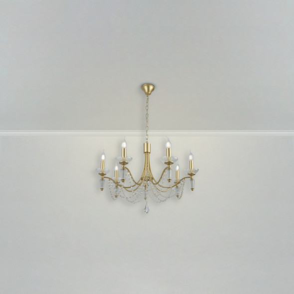 Подвесная люстра Freya ZOE FR2009PL-07G