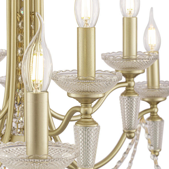 Подвесная люстра Freya ZOE FR2009PL-07G