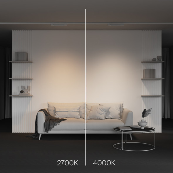 Светодиодный трековый светильник Maytoni Technical BASIS TR196-3-10W2.7K-W