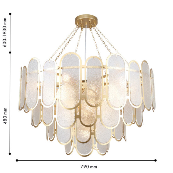 Подвесная люстра 4730-16P Favourite LAURA