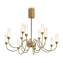 Люстра на штанге FR2050CL-L36BS Freya Alias