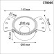 Точечный встраиваемый светильник 370995 Novotech Nimbus
