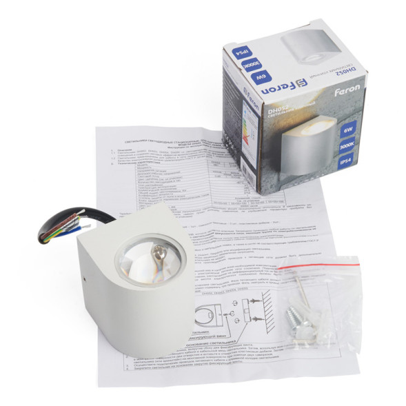 Уличный настенный светильник Feron 48473