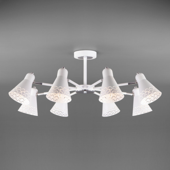 Люстра на штанге Eurosvet Trina 70100/8 белый