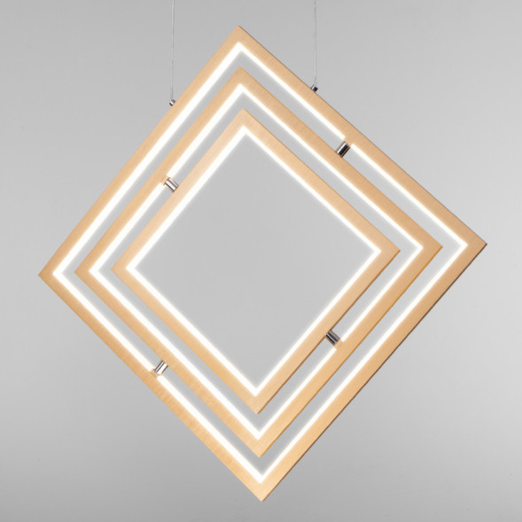 Подвесной светильник Eurosvet Maya 90224/3 матовое золото