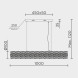 Подвесной светильник MODELUX ML.340 ML.340.1000 GD