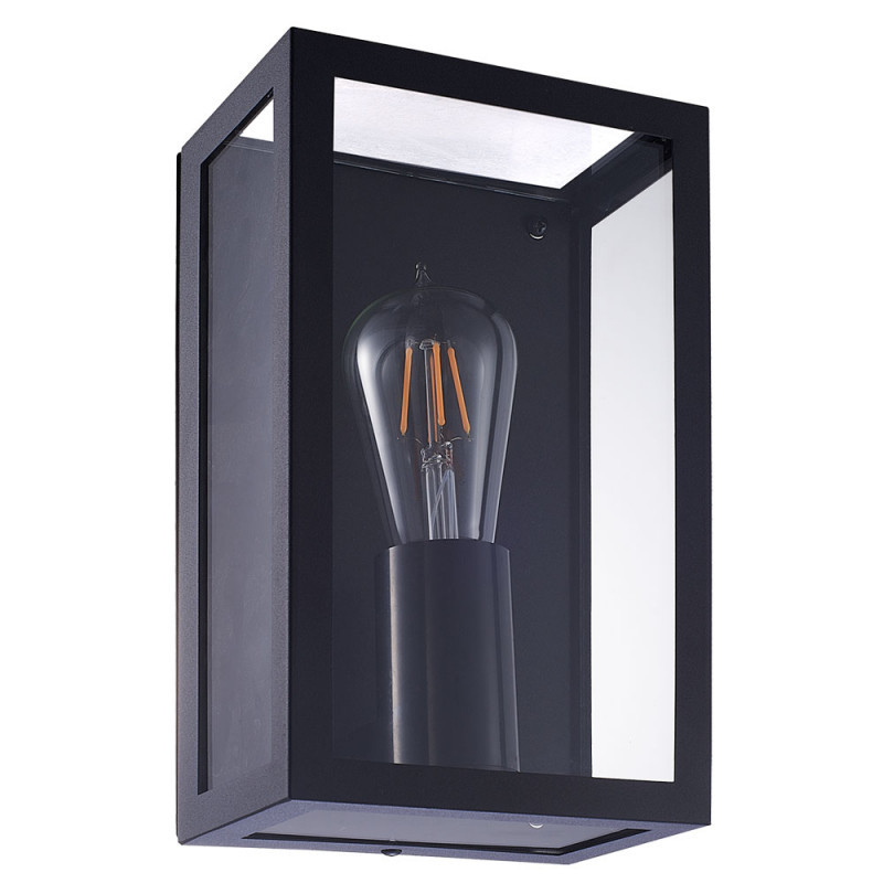 Уличный настенный светильник ARTE Lamp BELFAST A4569AL-1BK