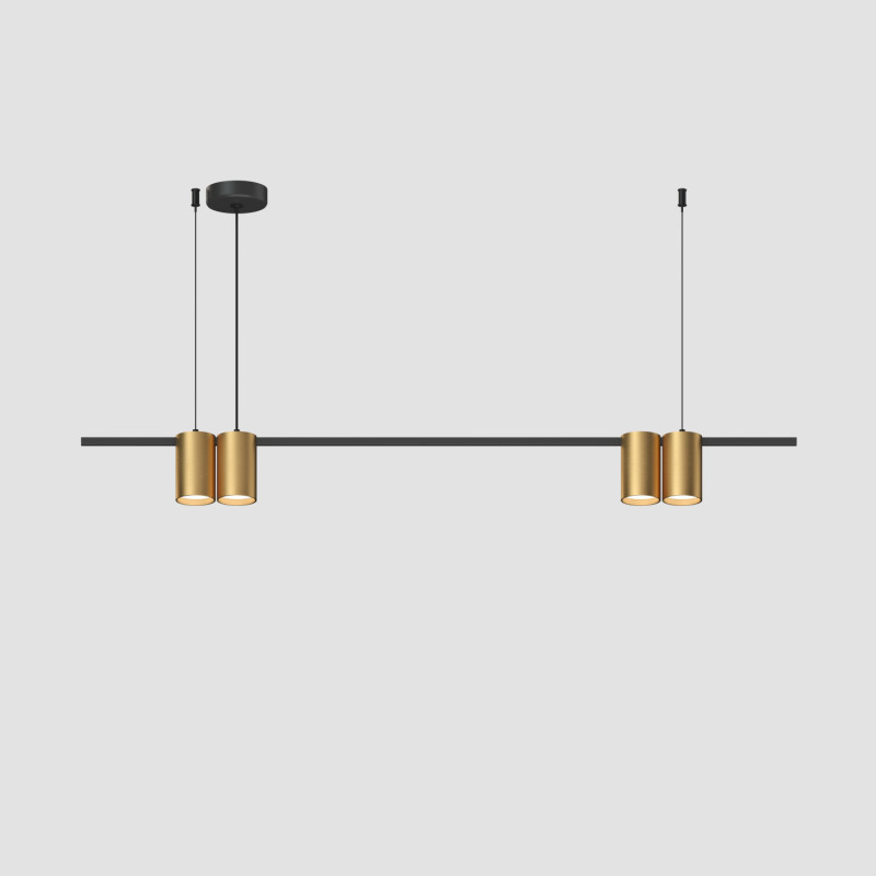 Подвесной светильник Denkirs Orbit DK4061-BK+SG