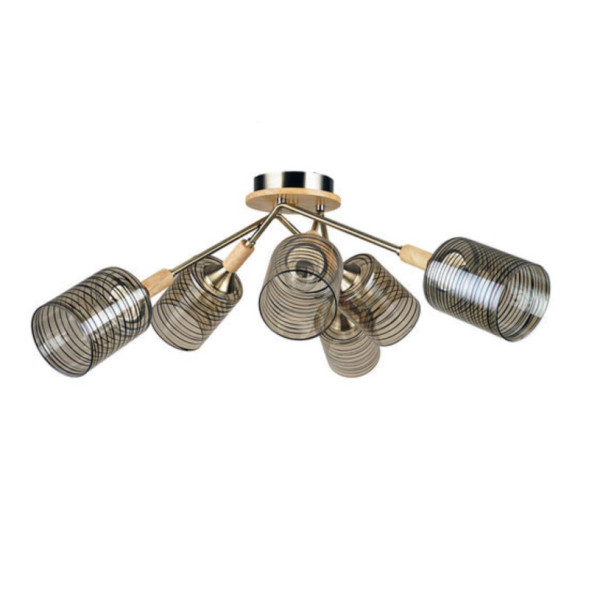 Потолочная люстра ARTE Lamp A4536PL-6AB Maria