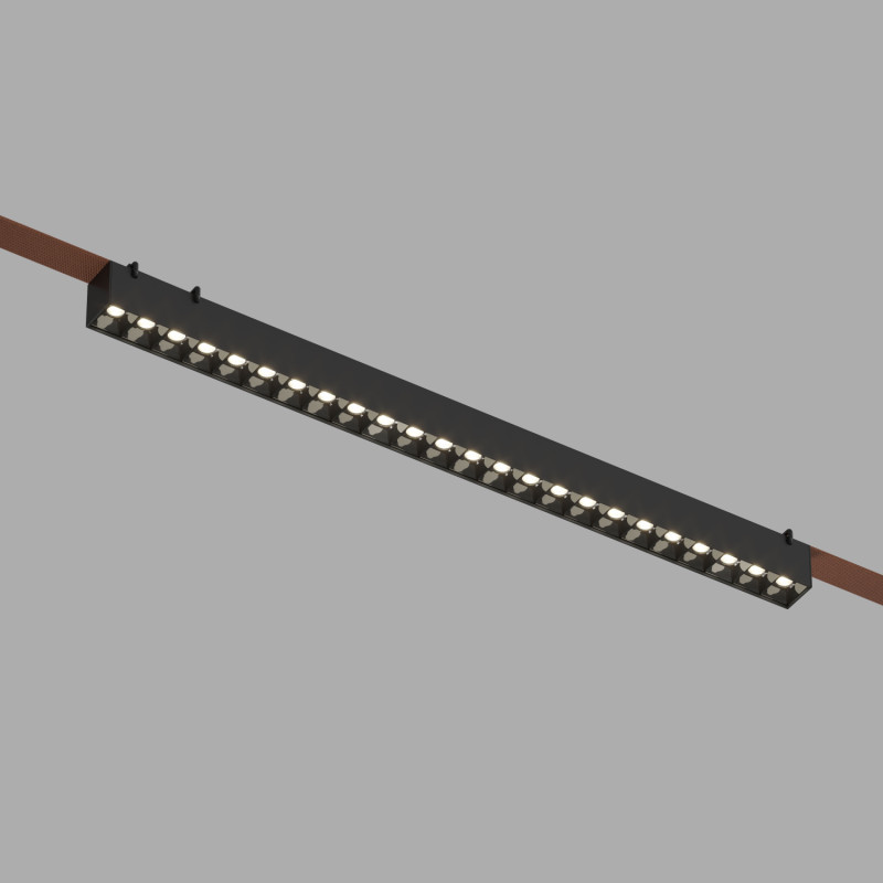 Светодиодный трековый светильник Denkirs BELTY GRILL DK5572-BK