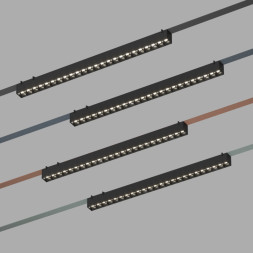 Светодиодный трековый светильник Denkirs BELTY GRILL DK5572-BK